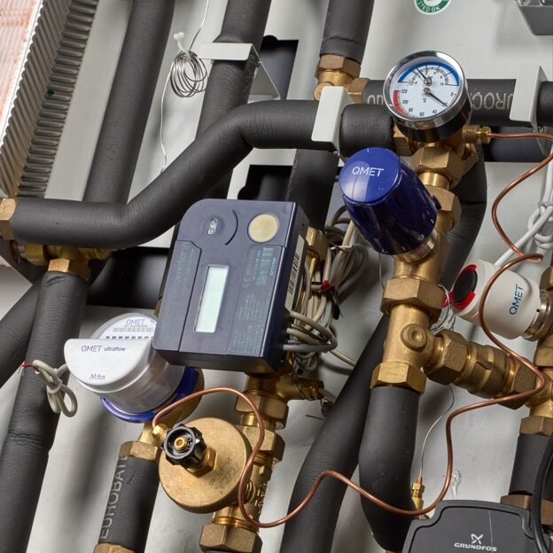 Isı istasyonu close up